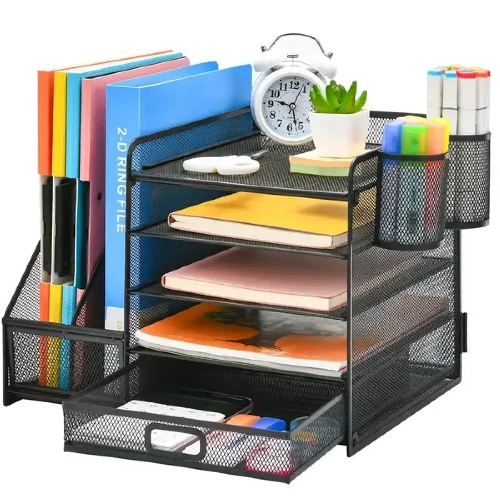 5-Tier Steel Desk Organizer