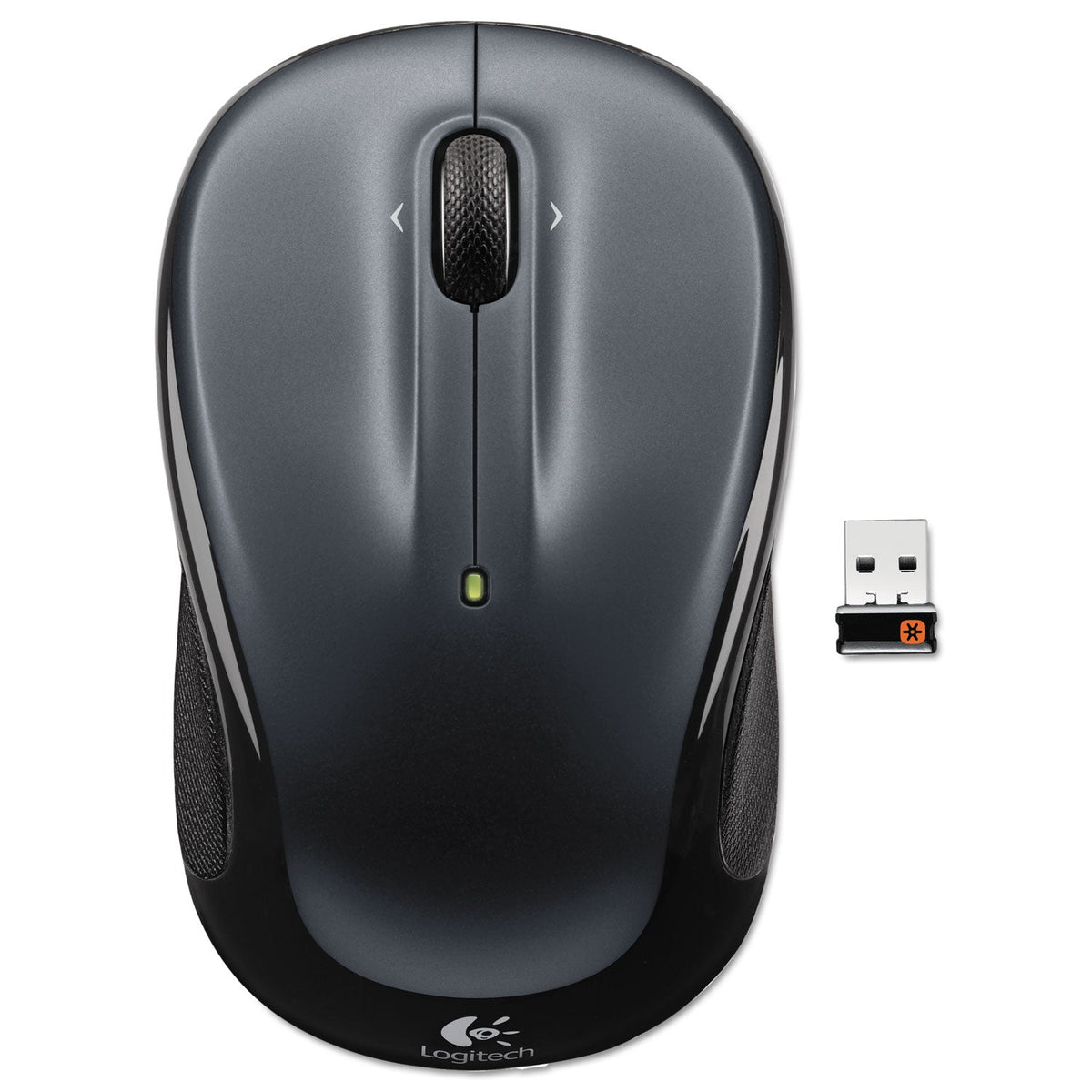 Logitech M325 Wireless Mouse, 2.4 GHz Frequency/30 ft Wireless Range, Left/Right Hand Use, Black