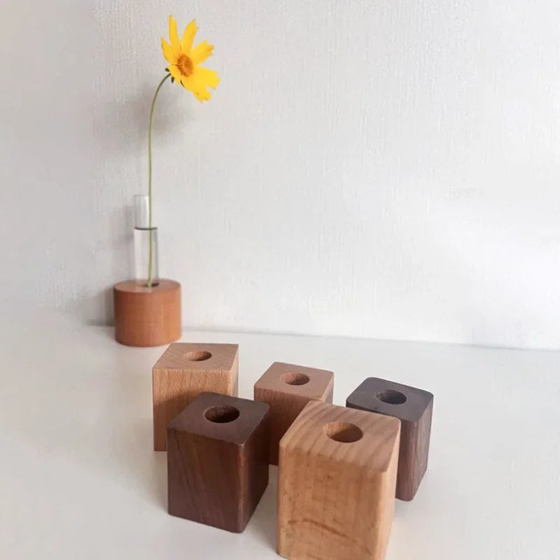 Wooden Pen Holder & Storage Box