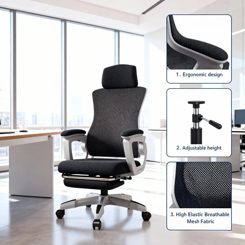 Adjustable Reclining Office Chair